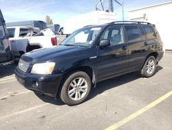 Salvage cars for sale from Copart Hayward, CA: 2006 Toyota Highlander Hybrid