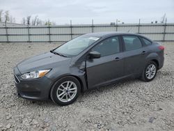 Salvage cars for sale from Copart Appleton, WI: 2018 Ford Focus SE