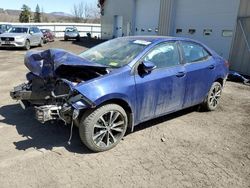 Salvage cars for sale at Center Rutland, VT auction: 2017 Toyota Corolla L