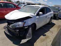 Salvage cars for sale at Martinez, CA auction: 2017 Nissan Sentra S