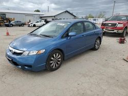 Vehiculos salvage en venta de Copart Pekin, IL: 2009 Honda Civic EXL