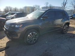 Salvage cars for sale from Copart Central Square, NY: 2022 Jeep Compass Limited