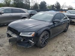 Salvage cars for sale from Copart Madisonville, TN: 2016 Audi S8 Plus Quattro