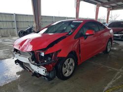 Salvage cars for sale at Homestead, FL auction: 2013 Honda Civic LX