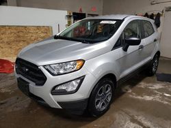 Salvage cars for sale at Elgin, IL auction: 2019 Ford Ecosport S
