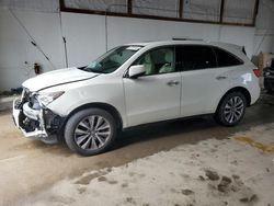 Salvage cars for sale at Lexington, KY auction: 2015 Acura MDX Technology