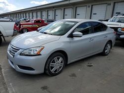 Salvage cars for sale at Louisville, KY auction: 2015 Nissan Sentra S