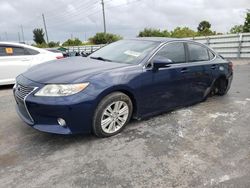 Salvage cars for sale from Copart Miami, FL: 2014 Lexus ES 350