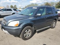 Salvage cars for sale at Moraine, OH auction: 2003 Honda Pilot EXL