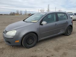 Volkswagen salvage cars for sale: 2009 Volkswagen Rabbit