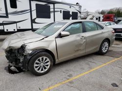Salvage cars for sale at Rogersville, MO auction: 2015 Toyota Camry LE