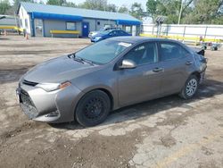 2018 Toyota Corolla L en venta en Wichita, KS