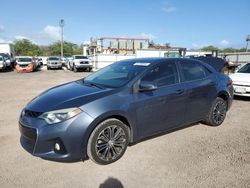 Salvage cars for sale from Copart Kapolei, HI: 2016 Toyota Corolla L