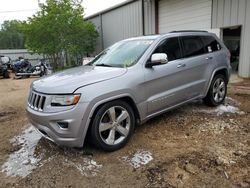 Salvage cars for sale at Grenada, MS auction: 2014 Jeep Grand Cherokee Overland
