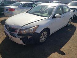 Honda salvage cars for sale: 2010 Honda Accord LX