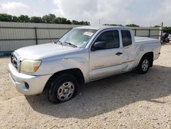 Salvage cars for sale from Copart New Braunfels, TX: 2005 Toyota Tacoma Access Cab