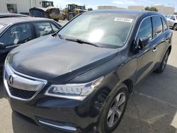 Salvage cars for sale at Martinez, CA auction: 2014 Acura MDX