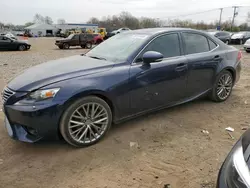 Salvage cars for sale at Hillsborough, NJ auction: 2015 Lexus IS 250
