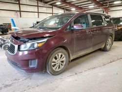 KIA Sedona LX Vehiculos salvage en venta: 2016 KIA Sedona LX