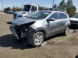 Salvage cars for sale at Denver, CO auction: 2019 KIA Sportage LX