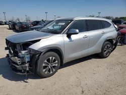 Salvage cars for sale at Indianapolis, IN auction: 2020 Toyota Highlander Hybrid XLE