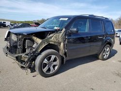 Salvage cars for sale at Brookhaven, NY auction: 2015 Honda Pilot SE