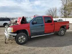 Salvage cars for sale at London, ON auction: 2011 Chevrolet Silverado K2500 Heavy Duty LT