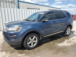Salvage cars for sale at Riverview, FL auction: 2018 Ford Explorer XLT