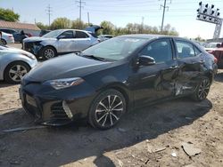 Toyota salvage cars for sale: 2017 Toyota Corolla L