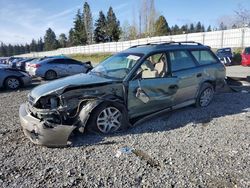 Subaru Legacy salvage cars for sale: 2004 Subaru Legacy Outback AWP