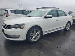 Salvage cars for sale at Assonet, MA auction: 2015 Volkswagen Passat SE