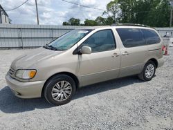 Salvage cars for sale at Gastonia, NC auction: 2002 Toyota Sienna LE