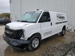Salvage trucks for sale at Windsor, NJ auction: 2017 Chevrolet Express G2500