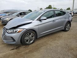 Salvage cars for sale at San Diego, CA auction: 2017 Hyundai Elantra SE