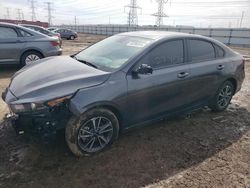 Salvage cars for sale at Elgin, IL auction: 2022 KIA Forte FE