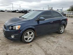 Chevrolet Sonic LTZ salvage cars for sale: 2016 Chevrolet Sonic LTZ