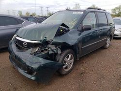 Salvage cars for sale at Elgin, IL auction: 2003 Mazda MPV Wagon