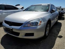 Salvage cars for sale at auction: 2006 Honda Accord EX