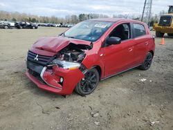 Salvage cars for sale from Copart Windsor, NJ: 2022 Mitsubishi Mirage SE