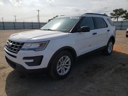 Salvage cars for sale at Newton, AL auction: 2017 Ford Explorer
