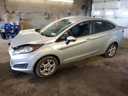Salvage cars for sale at Angola, NY auction: 2015 Ford Fiesta SE