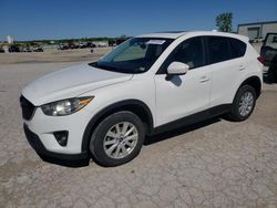 Salvage cars for sale at Kansas City, KS auction: 2014 Mazda CX-5 Touring