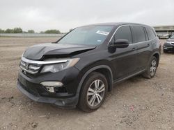 Salvage cars for sale at Houston, TX auction: 2016 Honda Pilot EXL