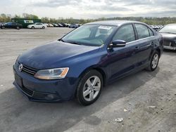 Salvage cars for sale at Cahokia Heights, IL auction: 2012 Volkswagen Jetta TDI