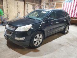 Salvage cars for sale at Rapid City, SD auction: 2009 Chevrolet Traverse LTZ