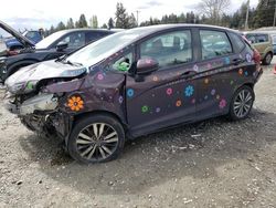 Salvage cars for sale from Copart Graham, WA: 2015 Honda FIT EX