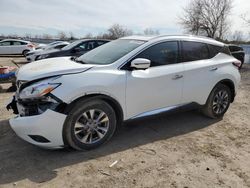 Salvage cars for sale from Copart London, ON: 2017 Nissan Murano S