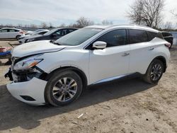 Salvage cars for sale from Copart Ontario Auction, ON: 2017 Nissan Murano S