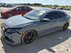 Salvage cars for sale at West Palm Beach, FL auction: 2021 Honda Civic EX