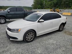 Salvage cars for sale from Copart Concord, NC: 2013 Volkswagen Jetta SE